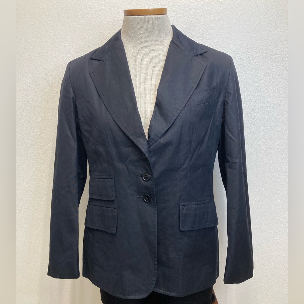 3/$20 Vintage Nordstrom Blazer Women’s 8 Tailored Career Office Classic Black